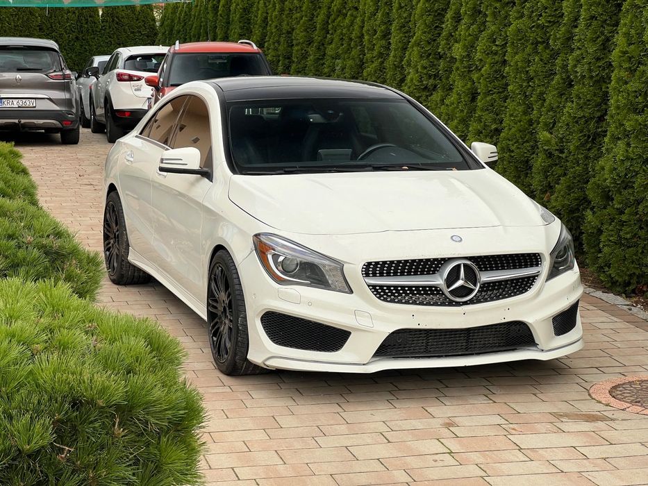 Mercedes-Benz CLA 4matic, AMG LINE, 168tys km, uszkodzony silnik.