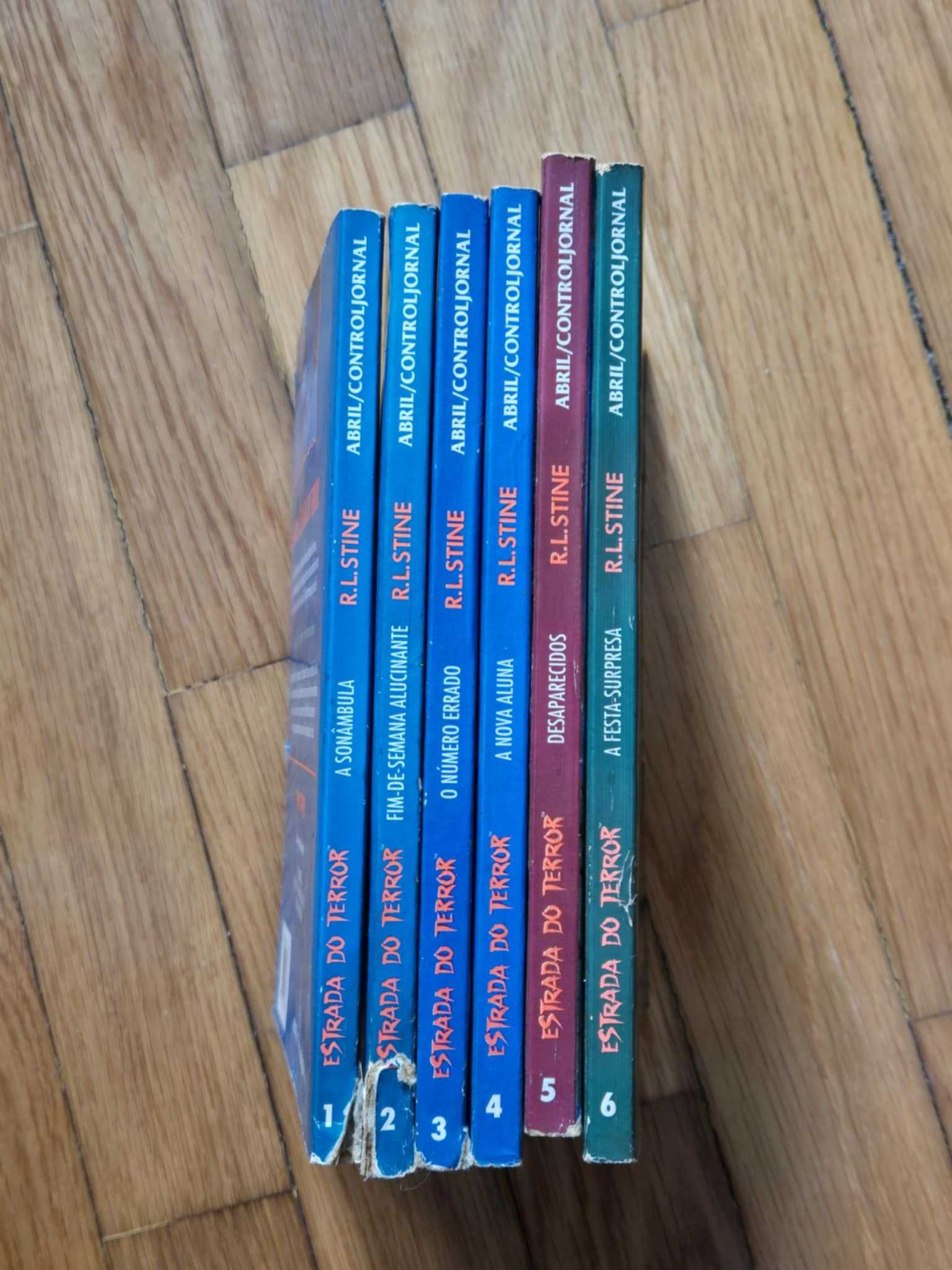 Livros Estrada do Terror de R.L. Stine