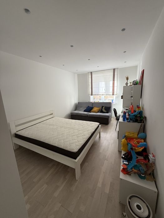 Ліжко двоспальне з ортопедичним матрацом