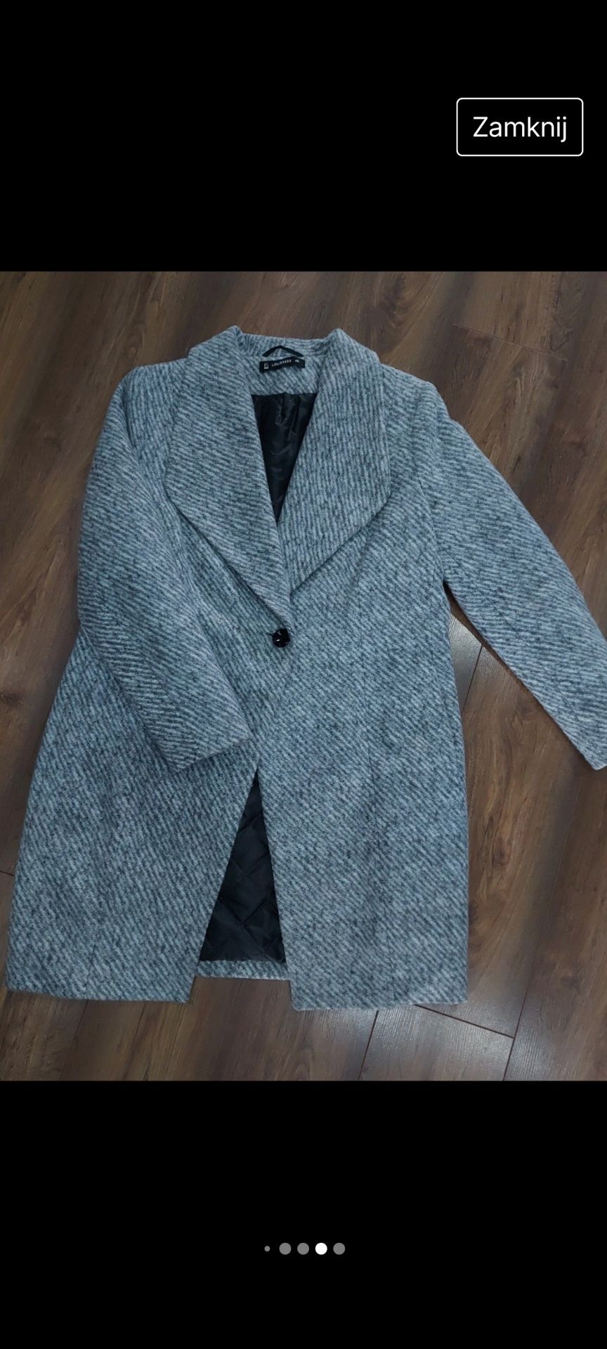 Nowy płaszcz na jesień i zimę Loudress rozmiar 46