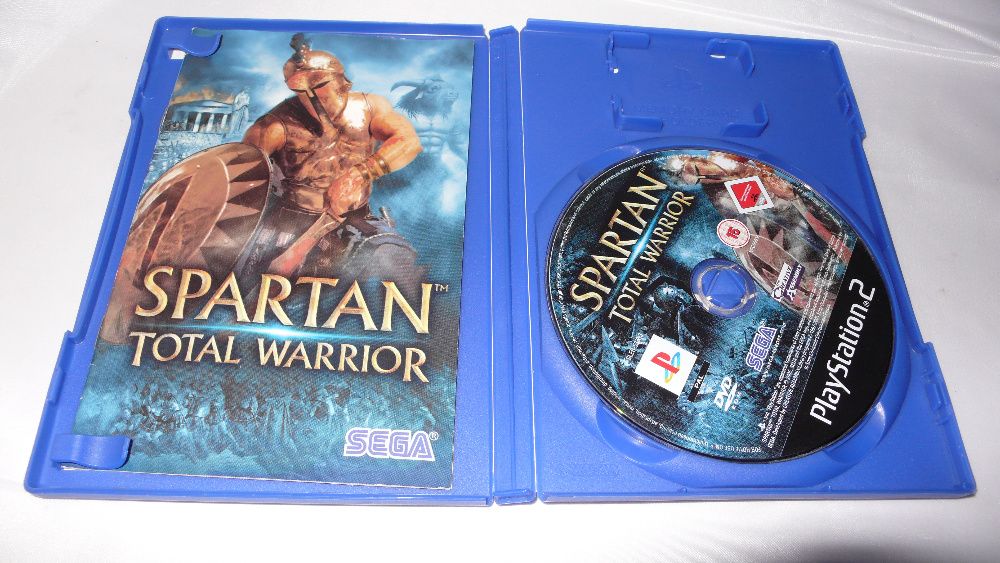 Gra do Playstation2 PS2 Spartan :Total Warrior książeczka pudełko płyt