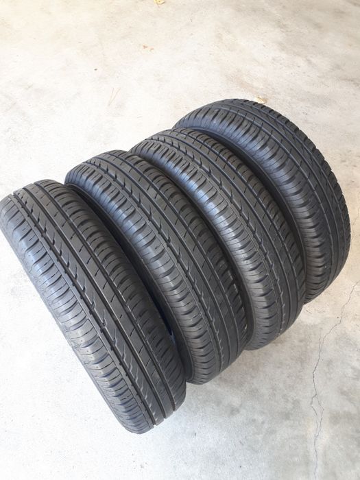Quatro pneus novos 155/80 R13 Continental p/ Fiat Panda 169