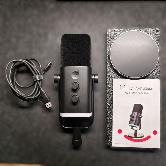 Мікрофон Fifine AM8 XLR/Type-C