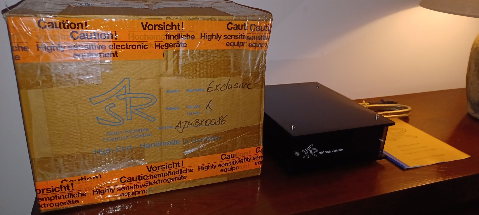 ÁSR Minibasis Exclusive - Pré-Amp de Gira-Discos (vendo/troco)