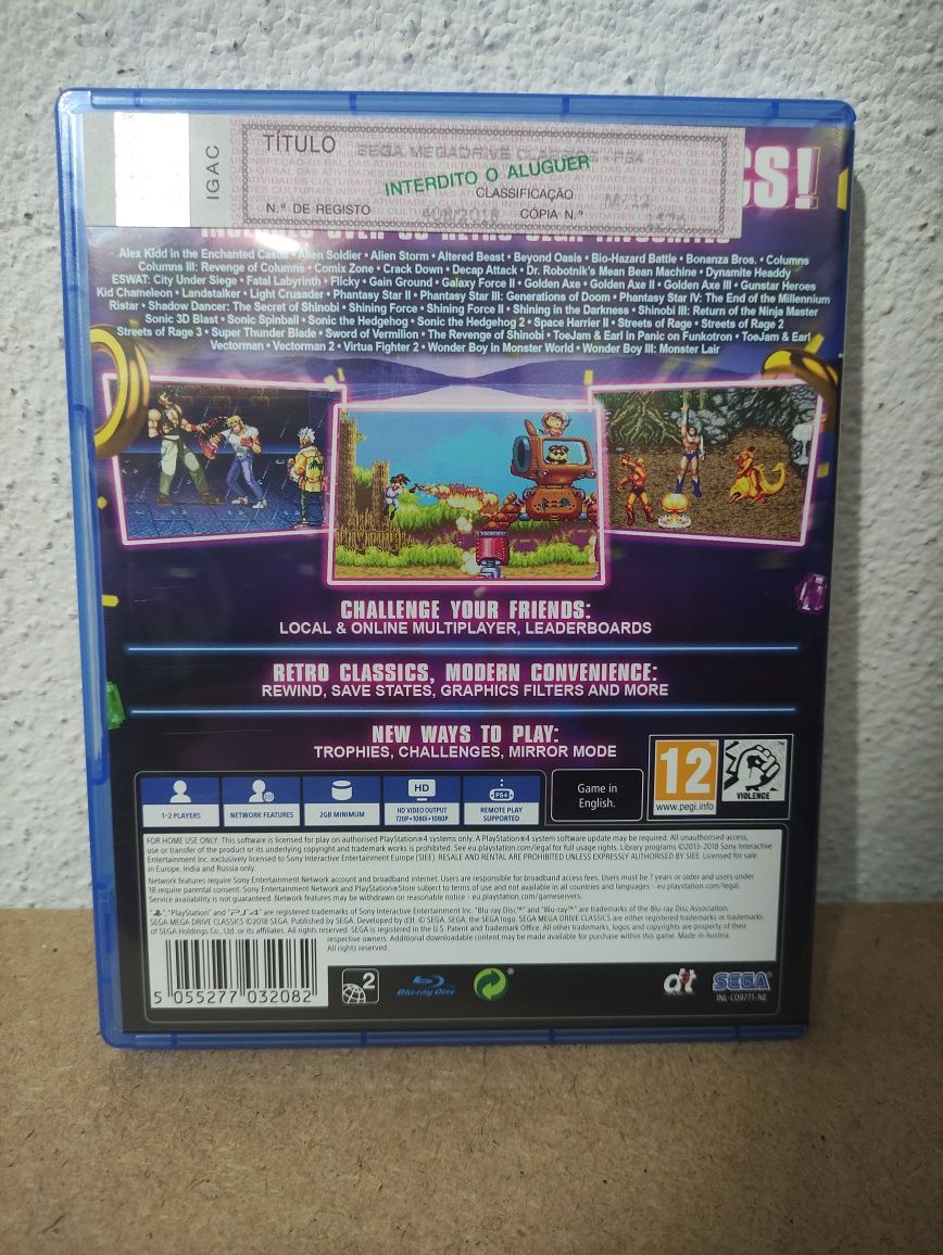 Sega Mega Drive Classics PS4