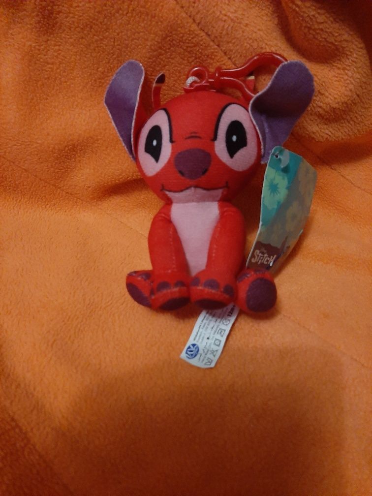 Плюшевый брелок Disney Stitch Leroy 15см новый