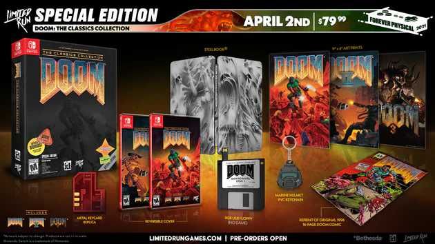 Doom : The Classics Collectors Special Edition Nintendo Switch