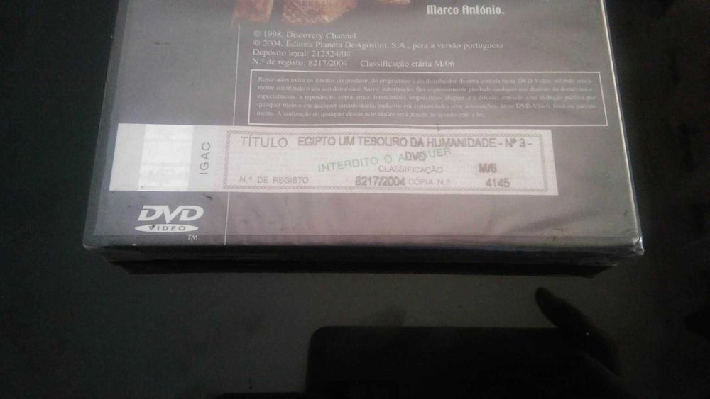 DVD - Cleópatra, o poder da sedução