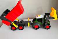 Іграшка трактор фермера з причепом Dickie Toys