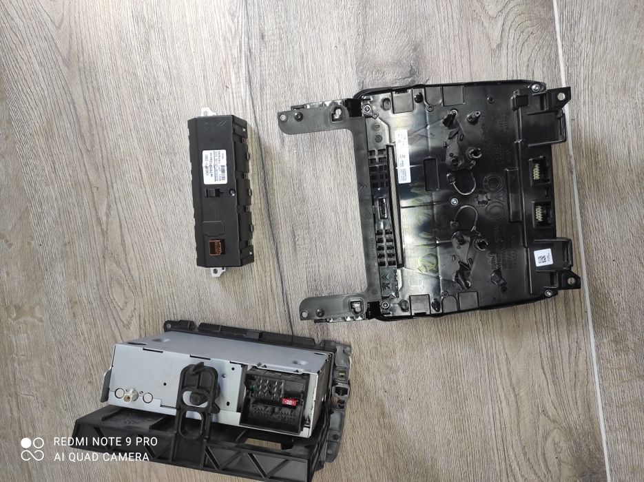 Блок управління кліматом магнітола екран магнітофон Citroen c4 b7 Сітр