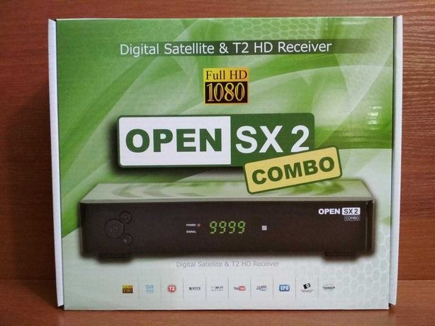 OPEN SX2 COMBO HD - універсальний ресивер (тюнер) DVB-S2/T2 + WI-Fi