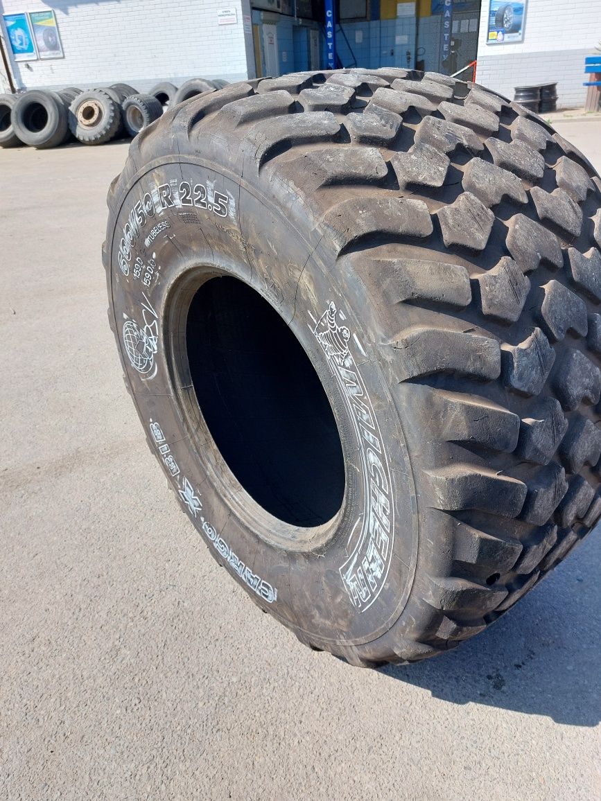 600/50R22.5 Michelin CargoXBib opona używana rolnicza przemysłowa