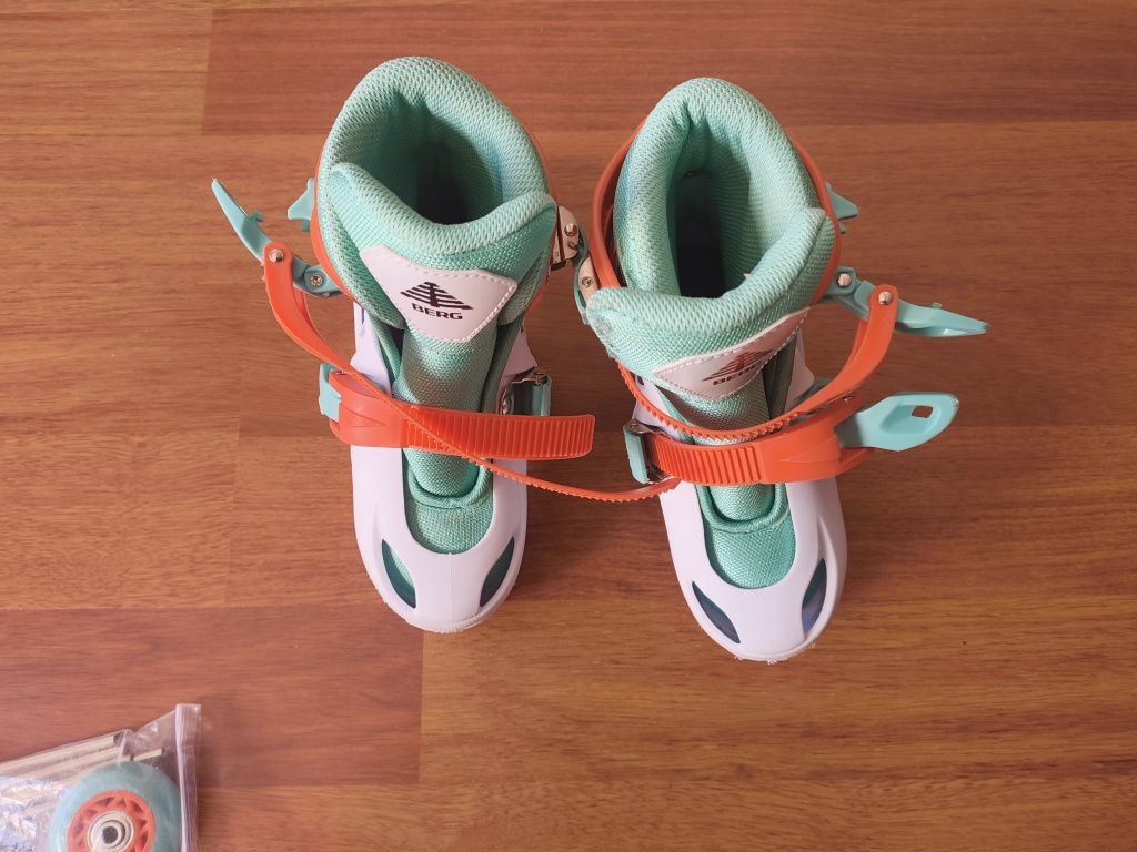 Patins de criança de tamanho ajustável