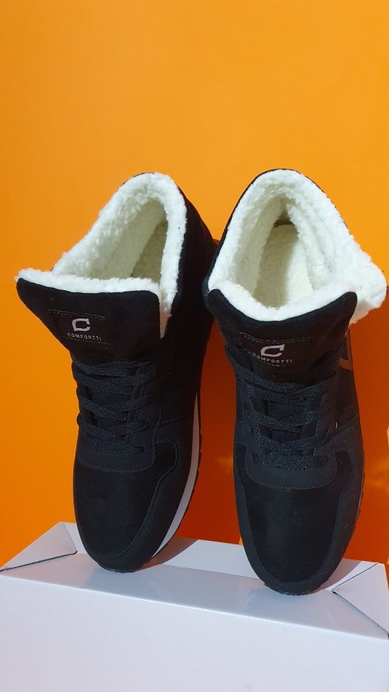 Śniegowce nowe markowe kolor czarny Rozmiar 44  wkładka 27.5-28 cm