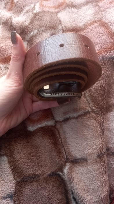 Пояс ( ремінь) шкіряний коричневий