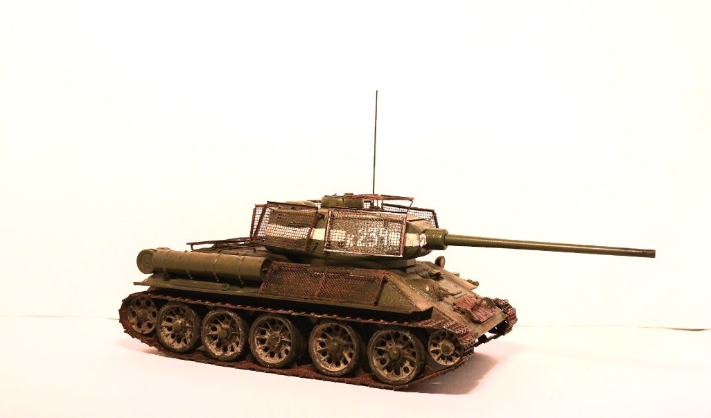 Model T-34/85 z operacji Berlinskiej