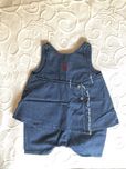 Vestido ganga bebé 6 M