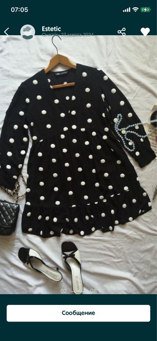 Платье для девушки  zara