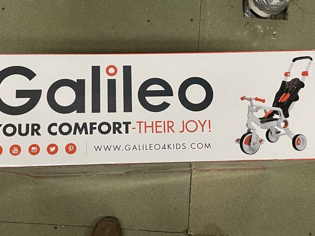 Rowerek, wózek trojkolowy Galileo4kids