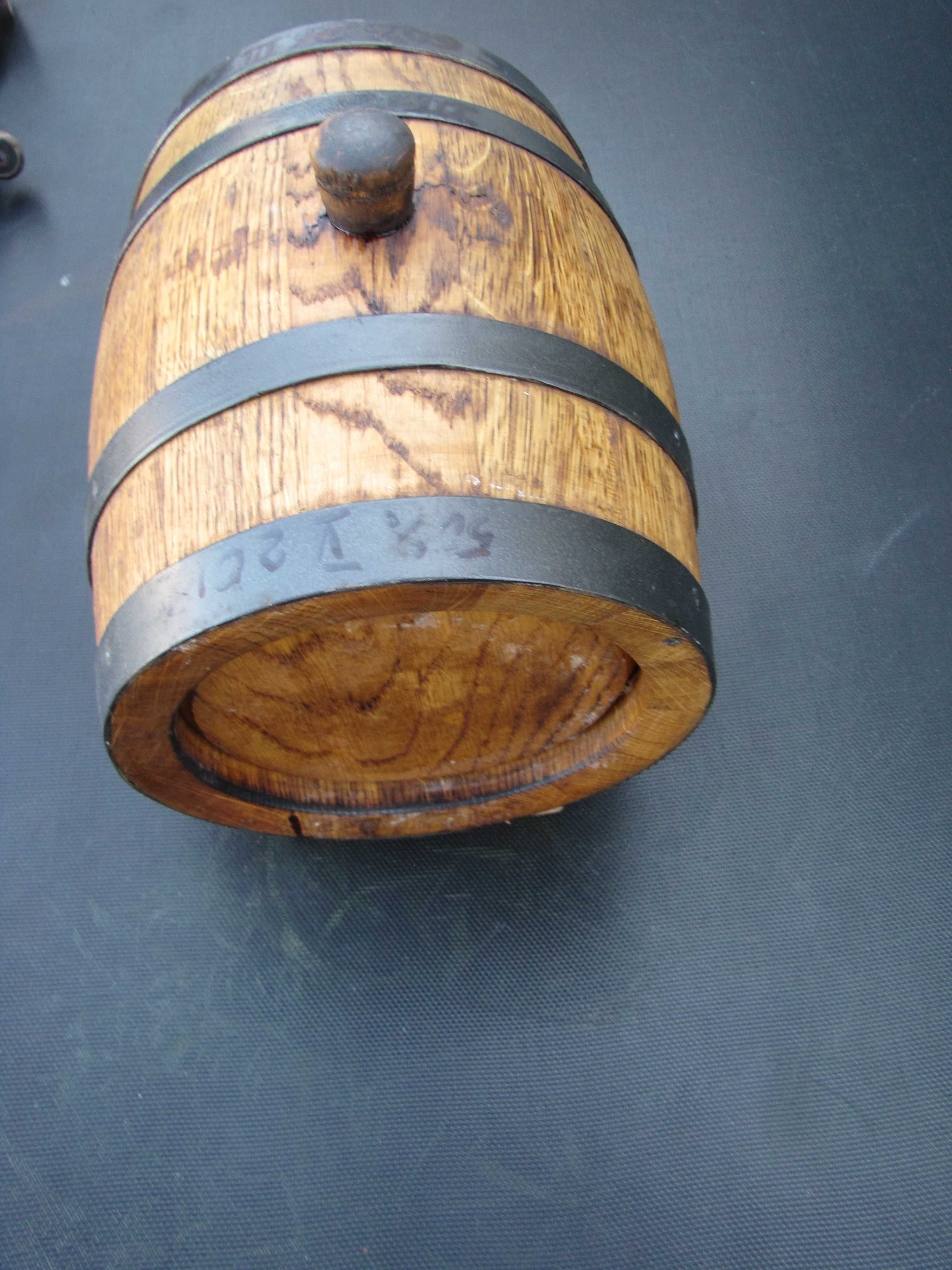 Używana beczka dębowa 5,5l bimber whisky