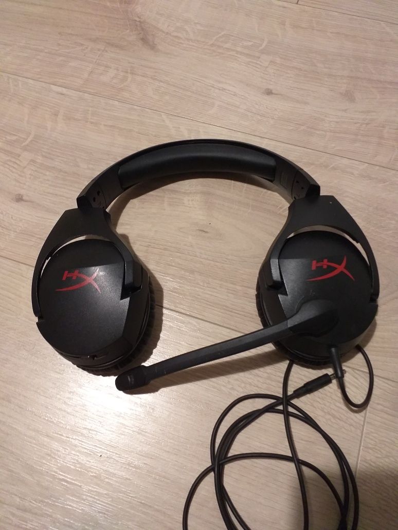 Słuchawki z mikrofonem HyperX nauszne dla graczy