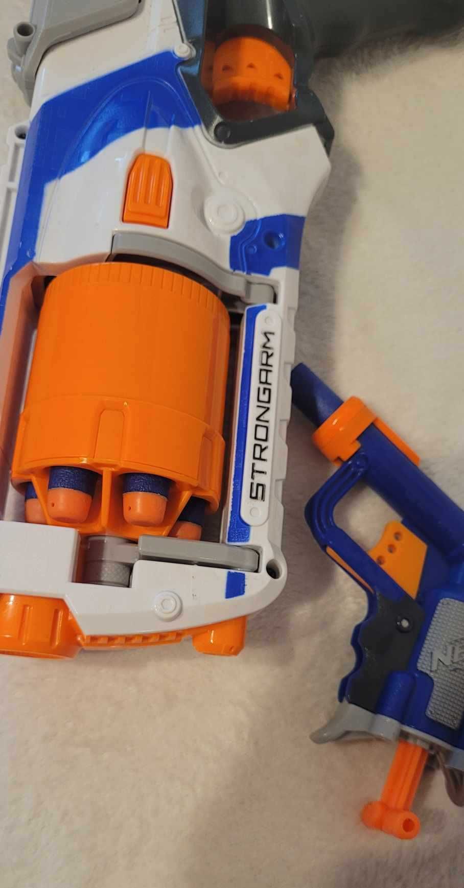 Pistolety Nerf N-Strike Elite Strongarm, blaster, stan super