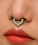 Piercing falso de nariz novo