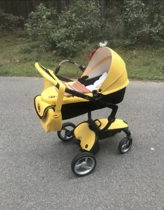 Wózeczek  2w1 Mima Xari Yellow edition.