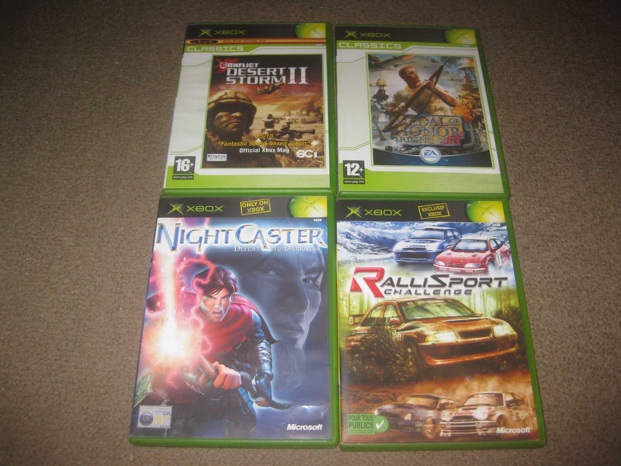 4 Jogos para a XBOX/Completos!