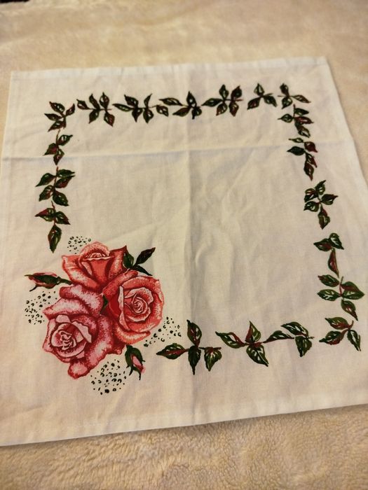 Serwetka kwadratowa, bawełna.