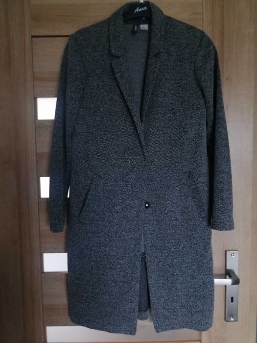 Lekki płaszcz damski h&m 34