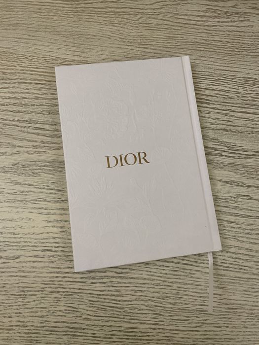 Блокнот dior білий