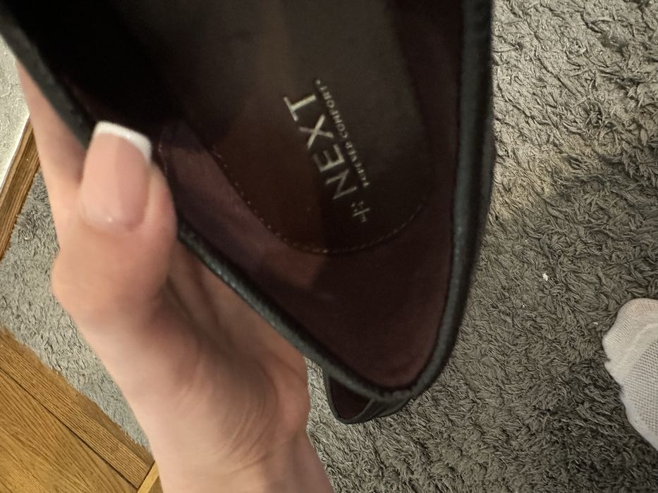 Лофери чорного кольору Next 43 розмір