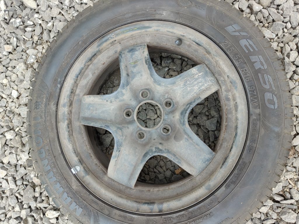 Koło r 16 zapas felga opona opel Vectra astra