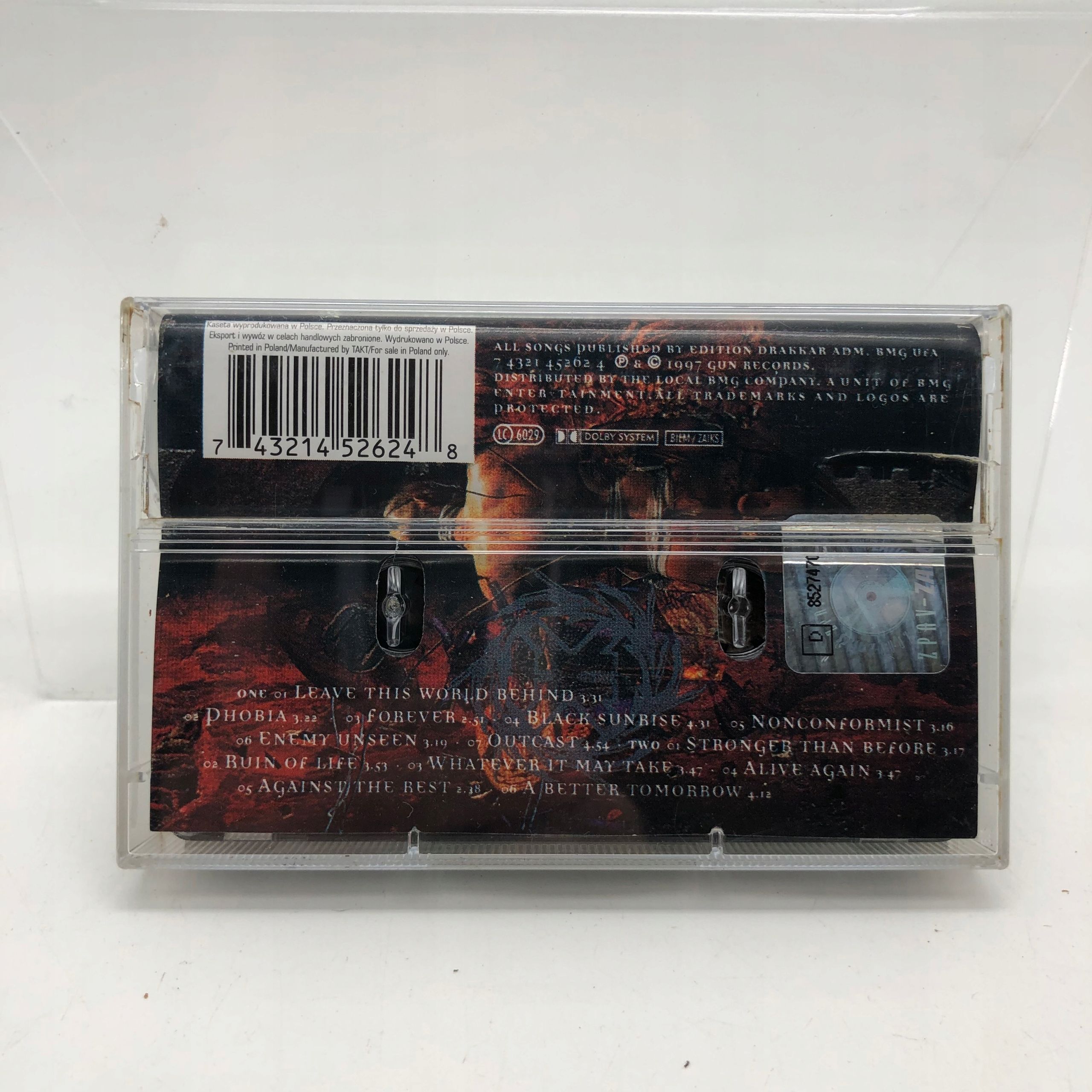 kaseta - kreator - outcast 1997 metal