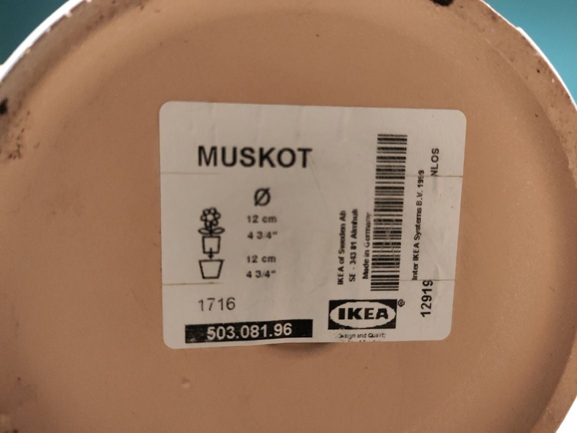 3x Osłony na doniczki IKEA Muskot 24/19/12 cm