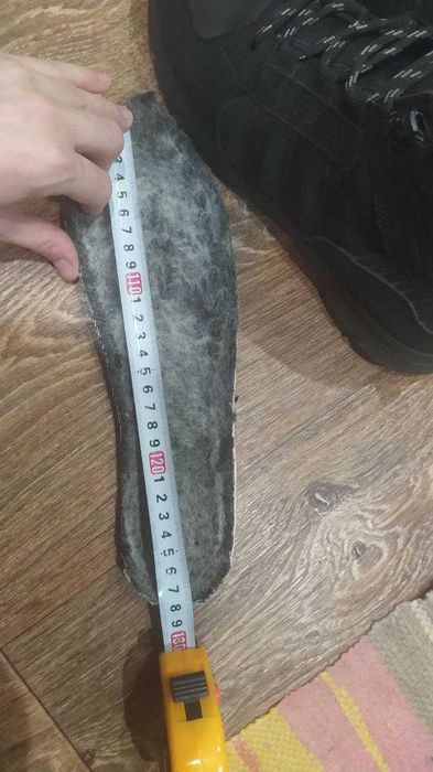 Ботинки зимние мужские набивной мех Adidas р 42(27см)