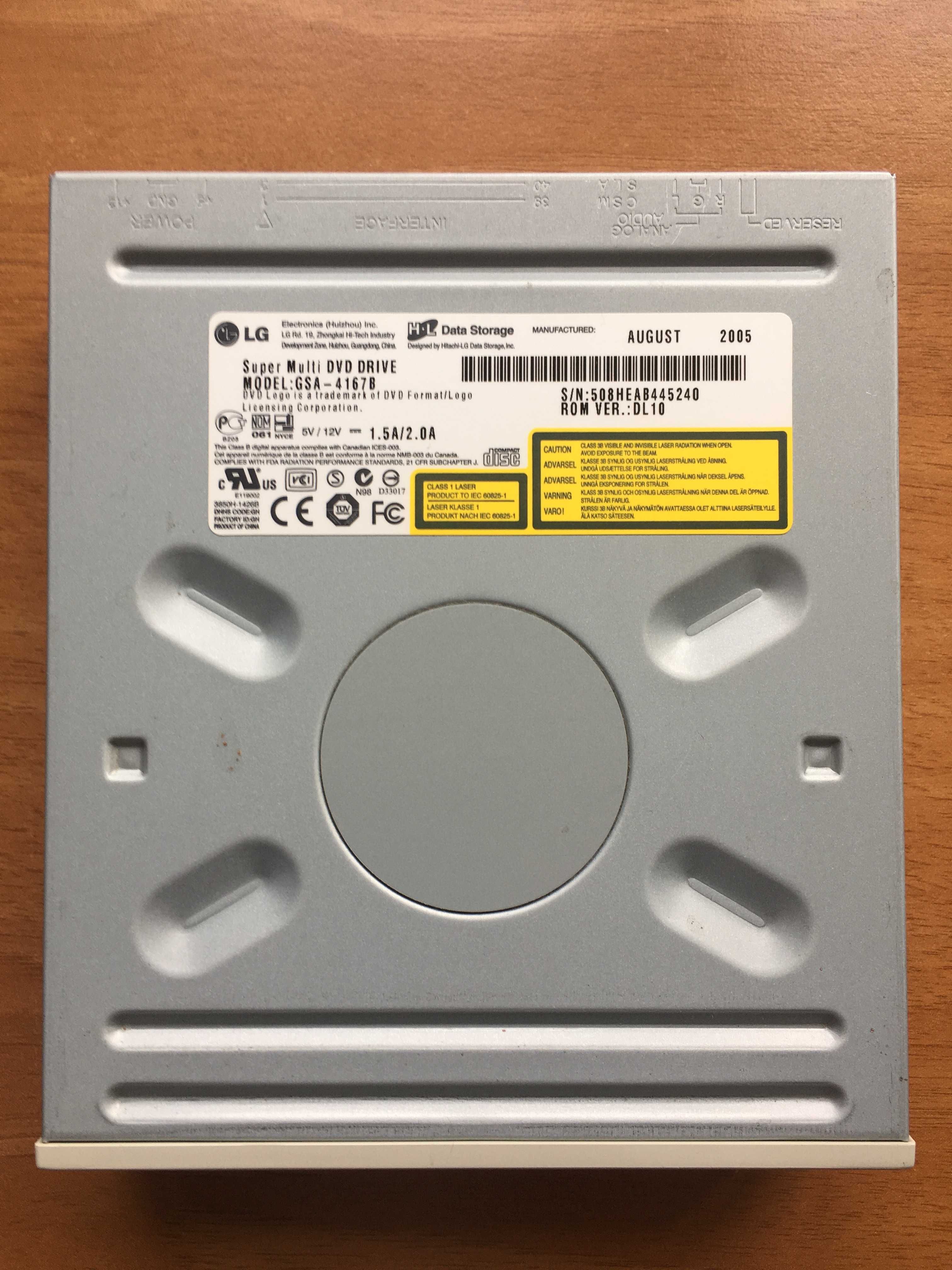 Оптичний привод  DVD-RW LG GSA-4167B