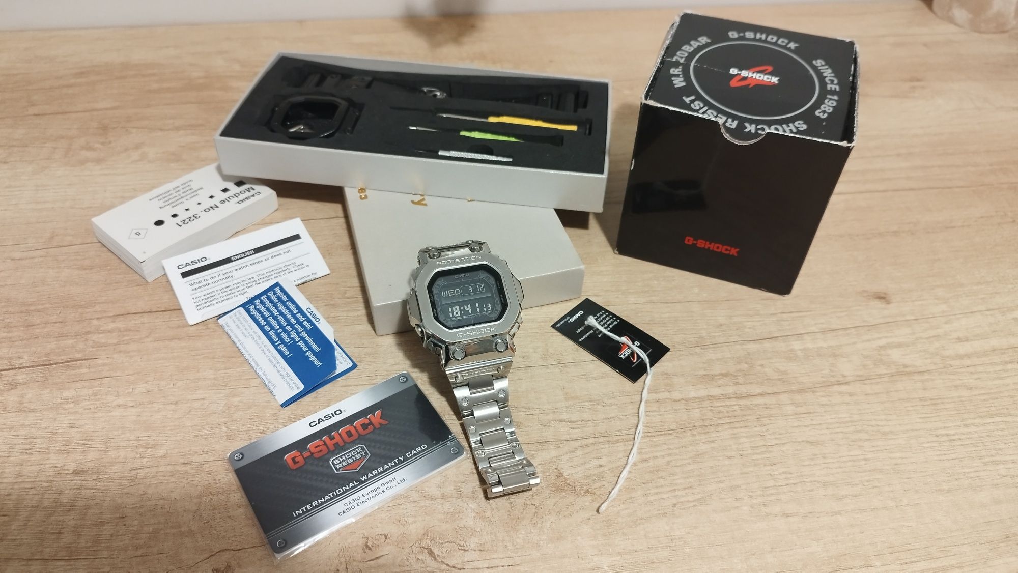 Casio G-shock GX-56BB-1ER Solar Custom Metal Convert Oryginal