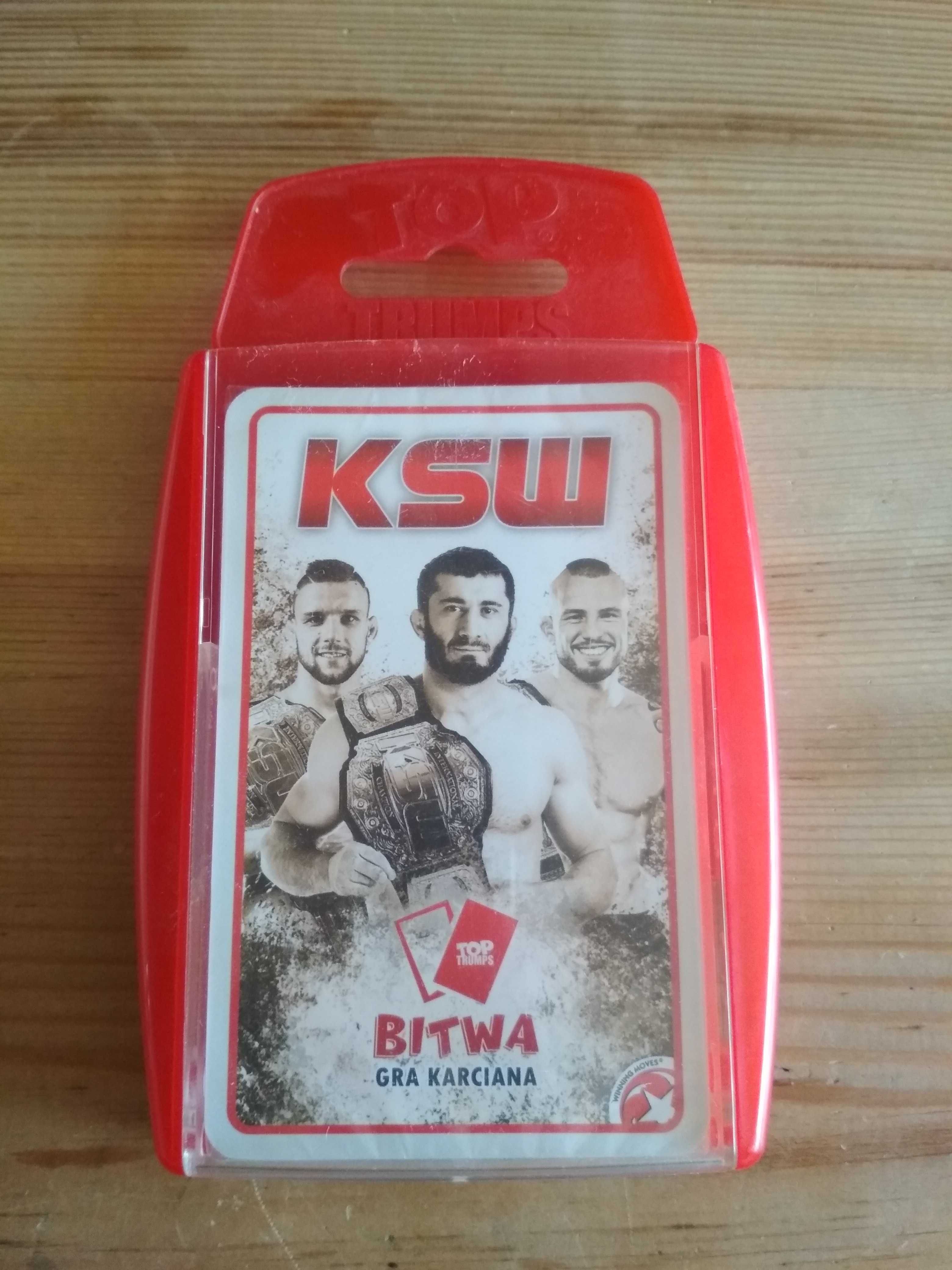 Bitwa - Gra karciana - Top Trumps KSW (NOWA)