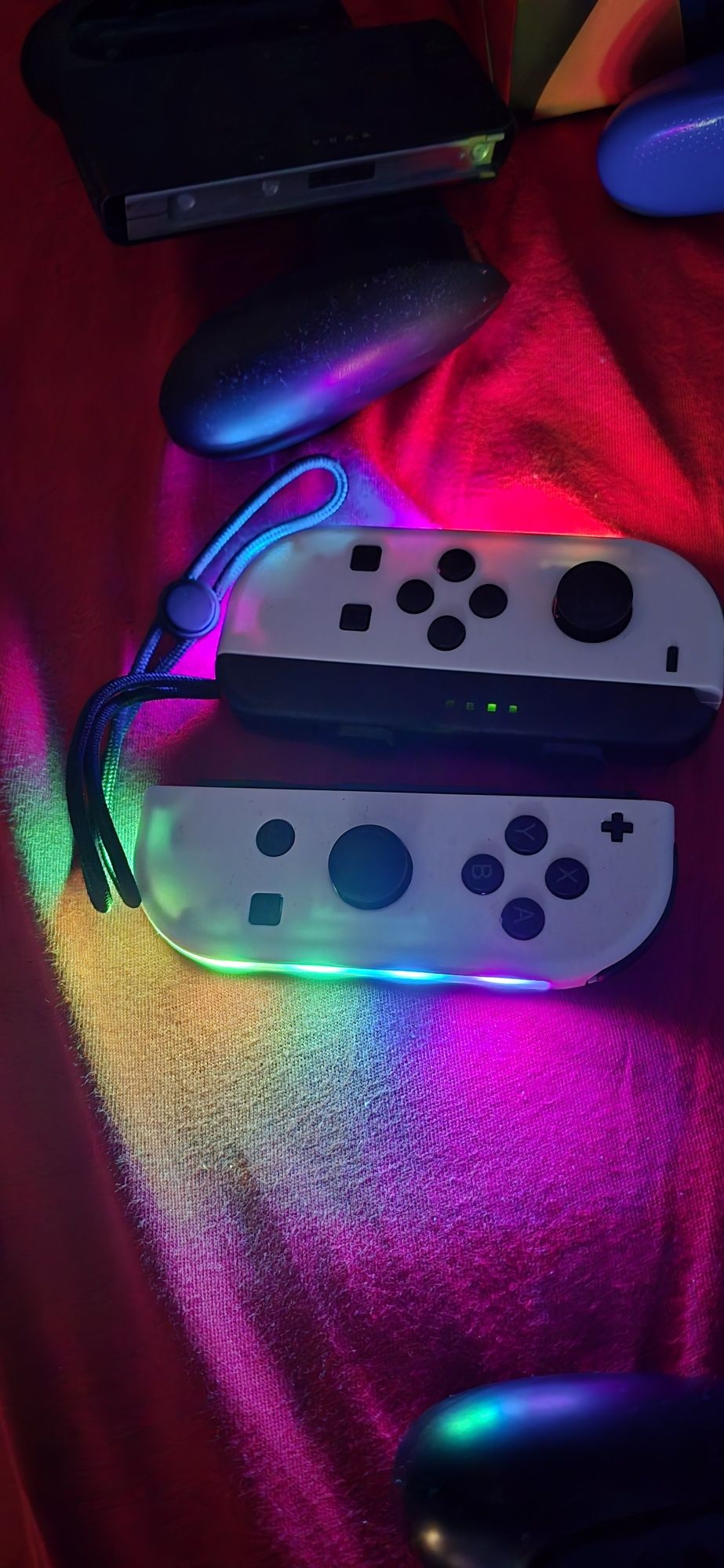 Nintendo Switch OLED+ jay cony moba pad o wartosci 300 zl !przerobiona