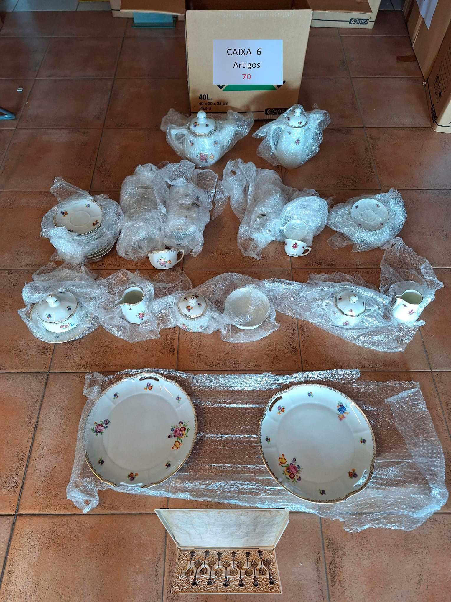 Serviço de chá e café