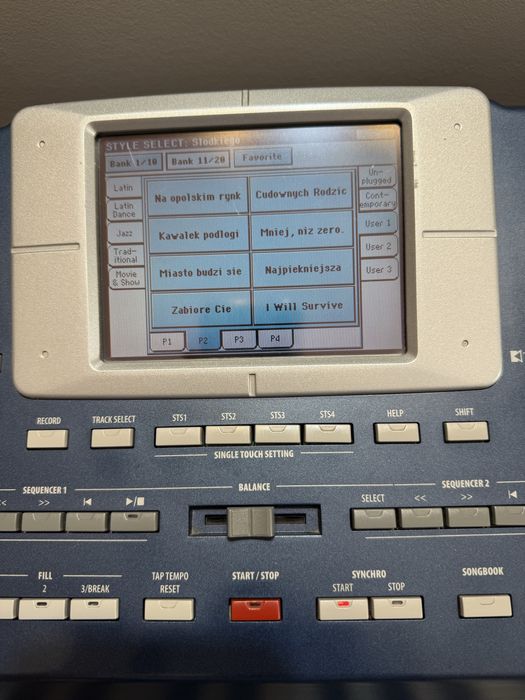Korg pa 800, twardy futerał, instrukcja, style, klawisze, keyboard