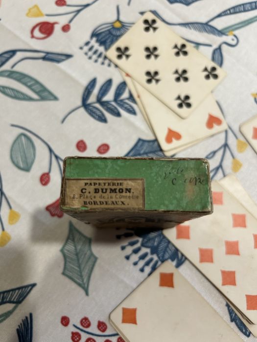 Baralho de cartas ANTIGO - VINTAGE