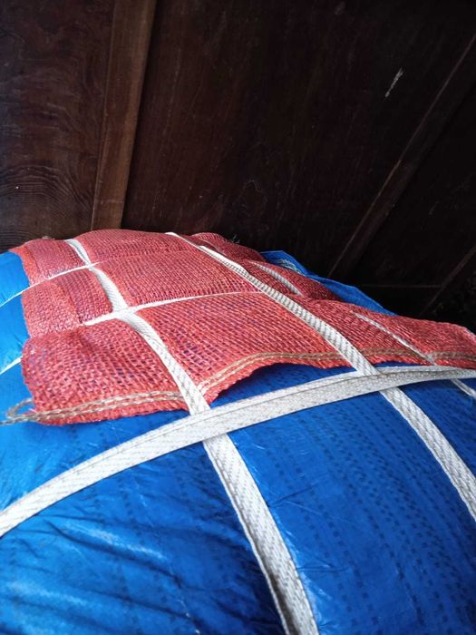 sacos de rafia para batatas, limões, castanhas