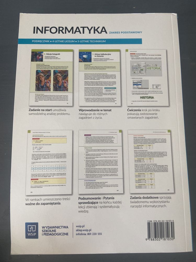Podręcznik do informatyki liceum