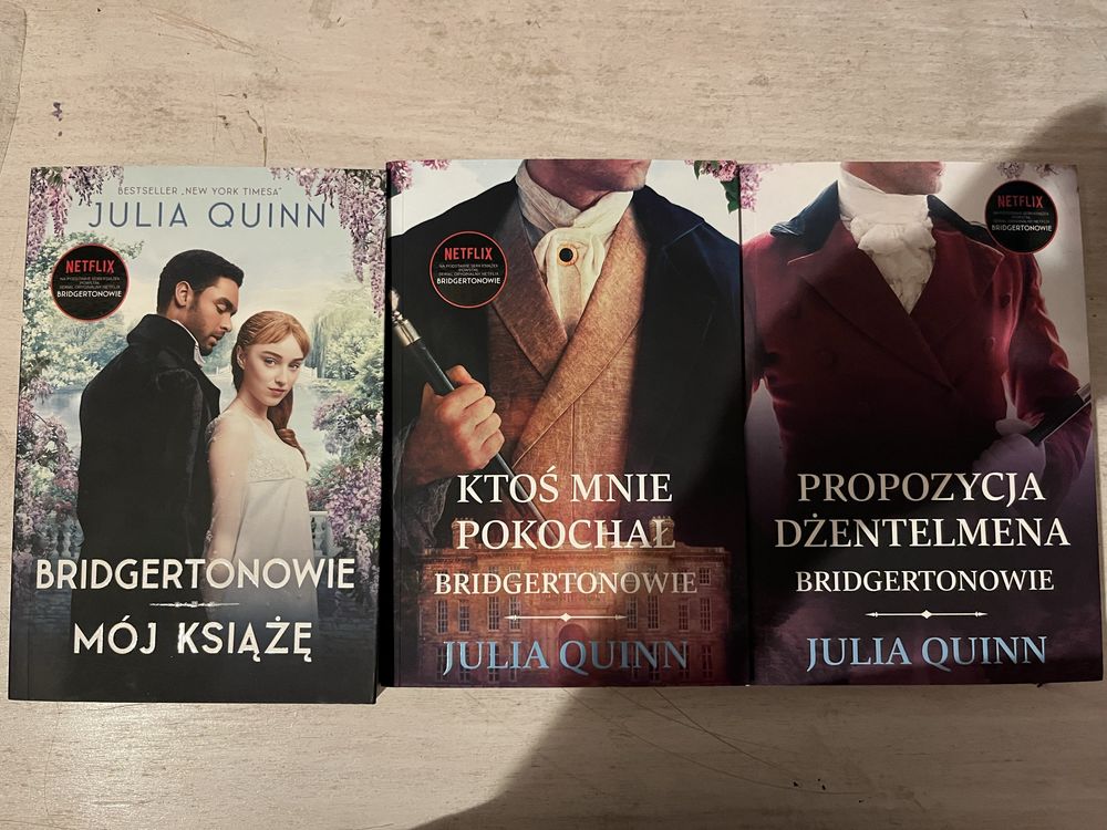 Książki z serii bridgentonowie