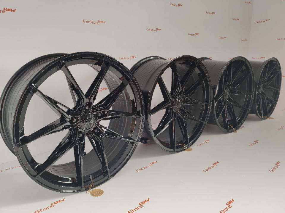 Jantes Haxer HX036 19 x 8.5 ET33 + 9.5 et 40 5x120 72.6 Preto Brilhant