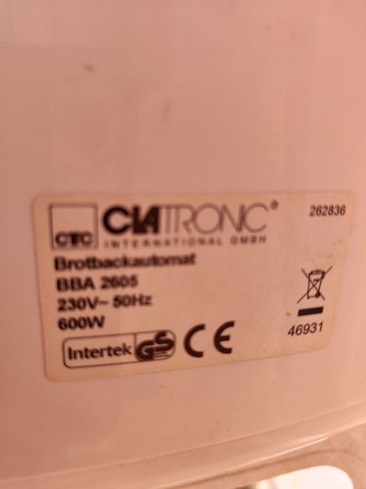 Máquina de fazer pão