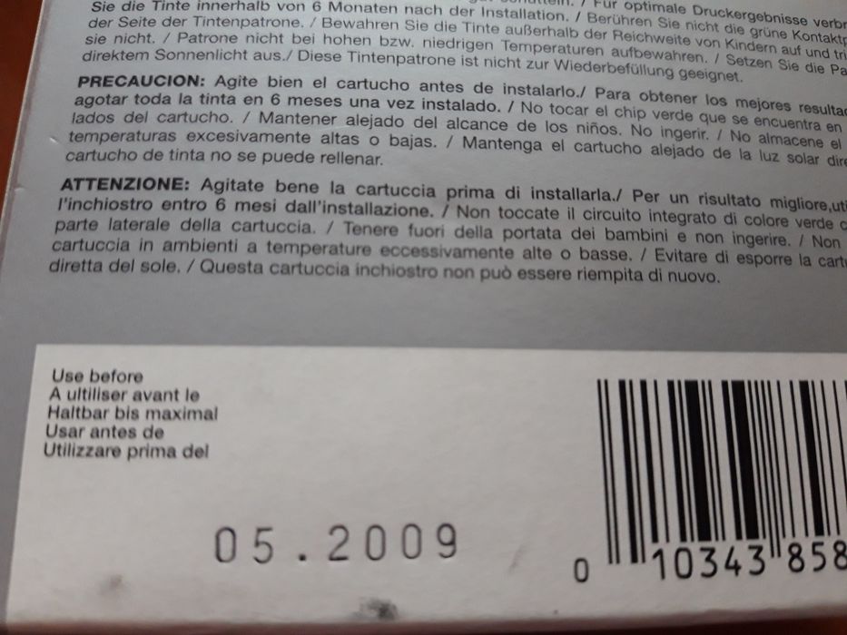 Tinteiro Epson Photo Black